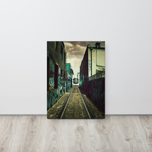 Fitzroy Tram Melbourne Canvas 18″×24″