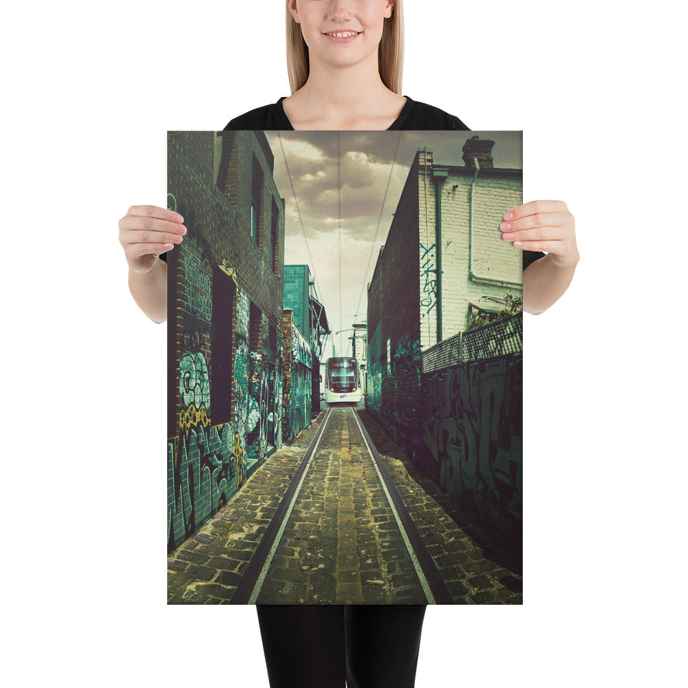 Fitzroy Tram Melbourne Canvas 18″×24″