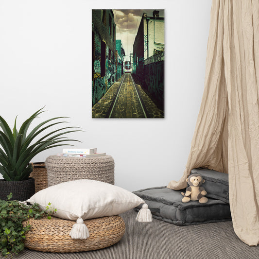 Fitzroy Tram Melbourne Canvas 24″×36″