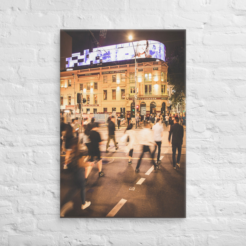 Young & Jackson Melbourne Canvas 24″×36″