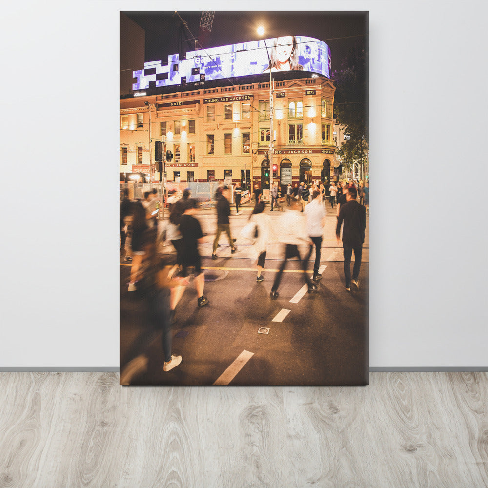 Young & Jackson Melbourne Canvas 24″×36″