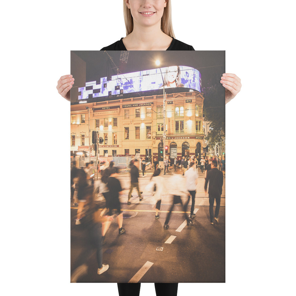 Young & Jackson Melbourne Canvas 24″×36″